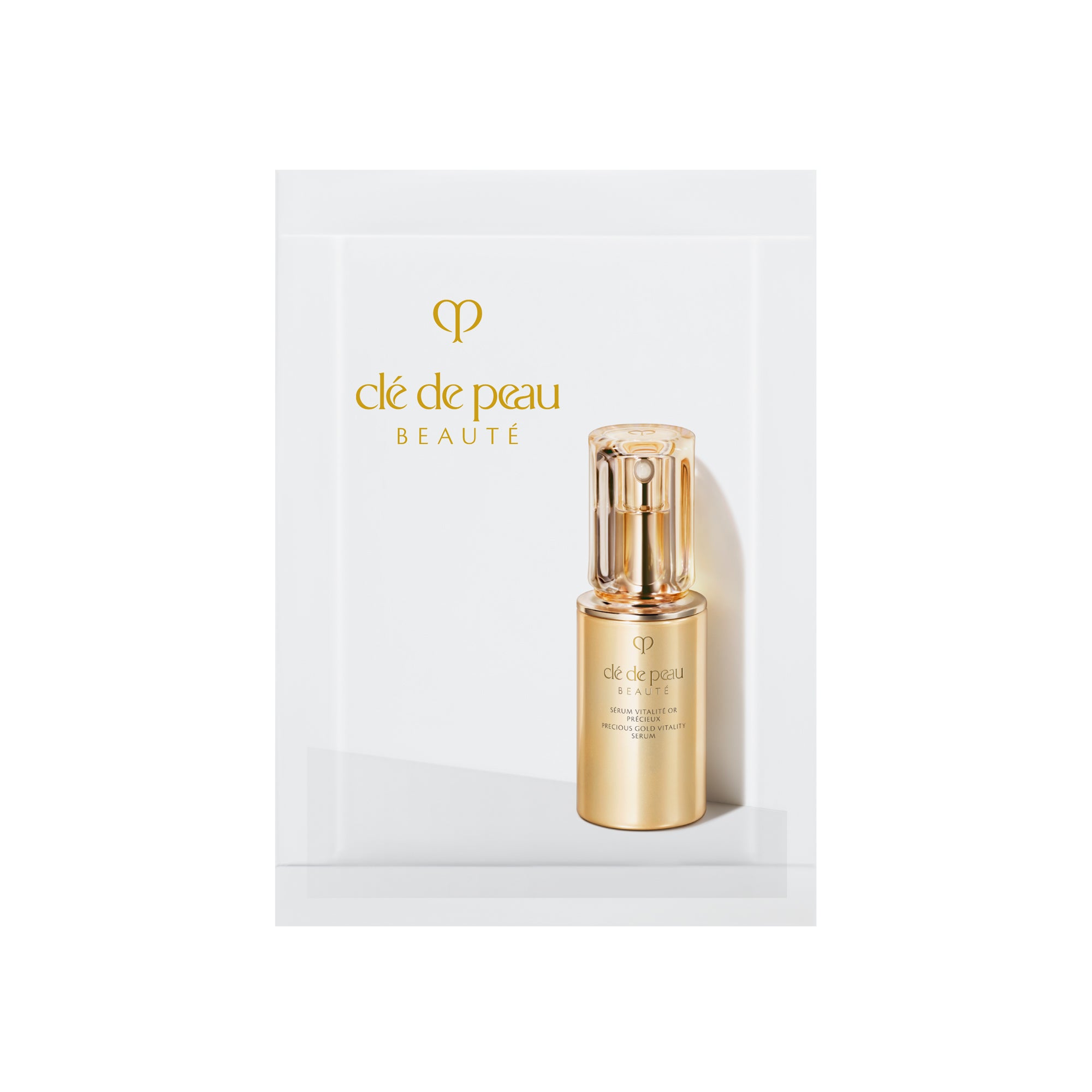 Probe des Precious Gold Vitality Serums